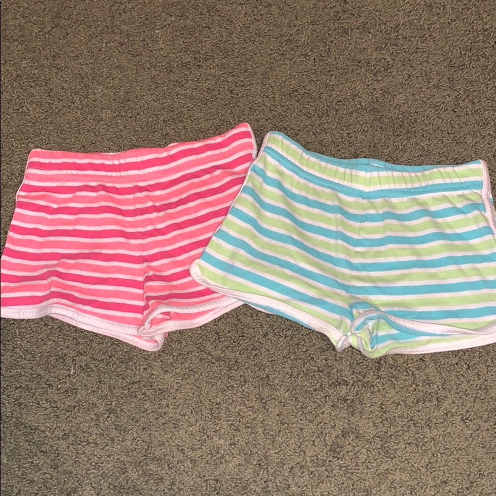 2- pairs of 5t cotton shorts